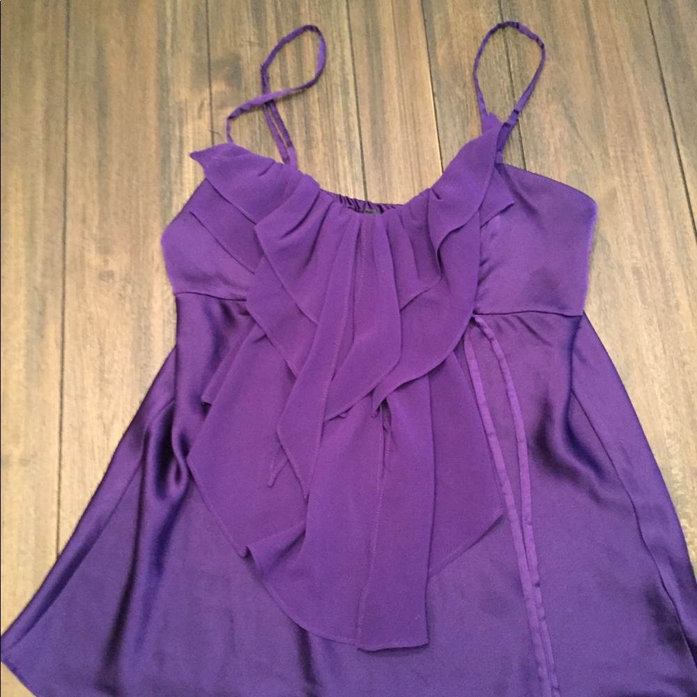 Purple tank top